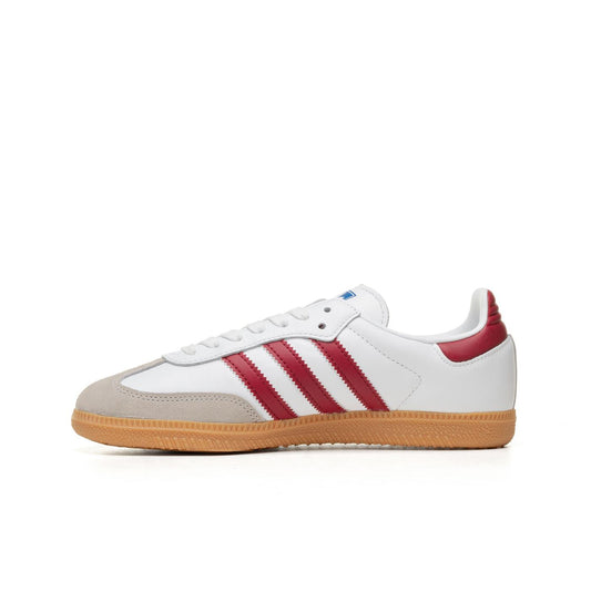 Adidas Originals Samba OG Ftwr White/Collegiate Burgundy/Gum  - IF3813