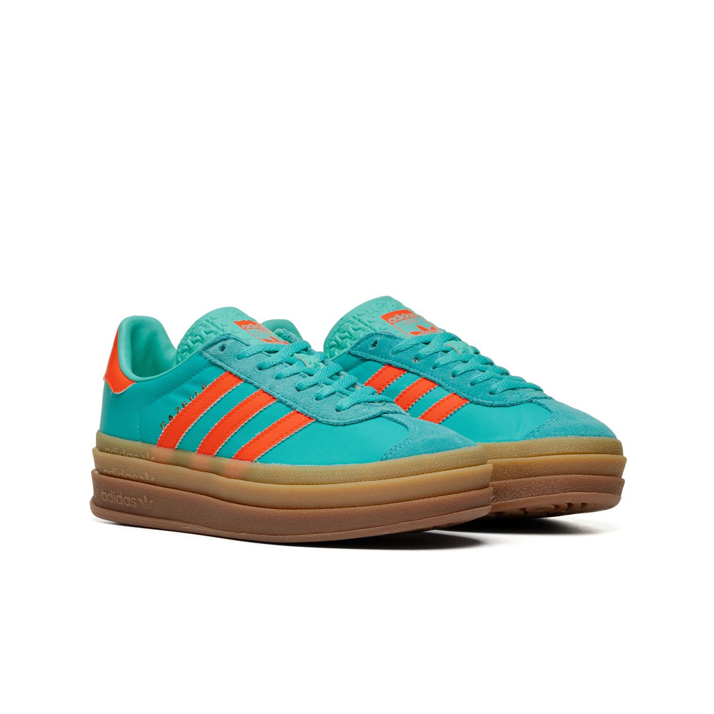 Adidas Originals Gazelle Bold W Mint Rush/Impact Orange  - IG4386
