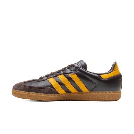 Adidas Originals Samba OG Dark Brown/Preloved Yellow/Gum  - IG6174