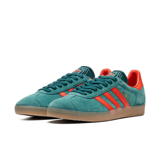 Adidas Originals Gazelle Collegiate Green/Preloved Red/Gum  - IG6200