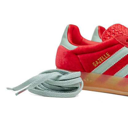 Adidas Originals Gazelle Indoor W Better Scarlet/Hazy Green  - IG6786