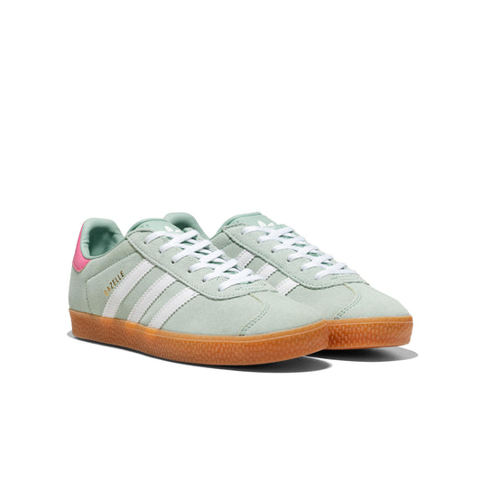 Adidas Originals Gazelle J Hazy Green/Ftwr White/Bliss Pink
