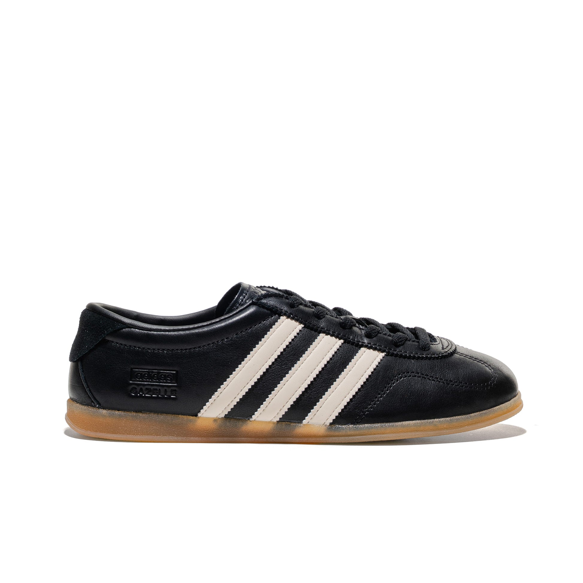 Adidas Originals Gazelle Lo Pro W Core Black/Chalk White/Gum  - IH1929