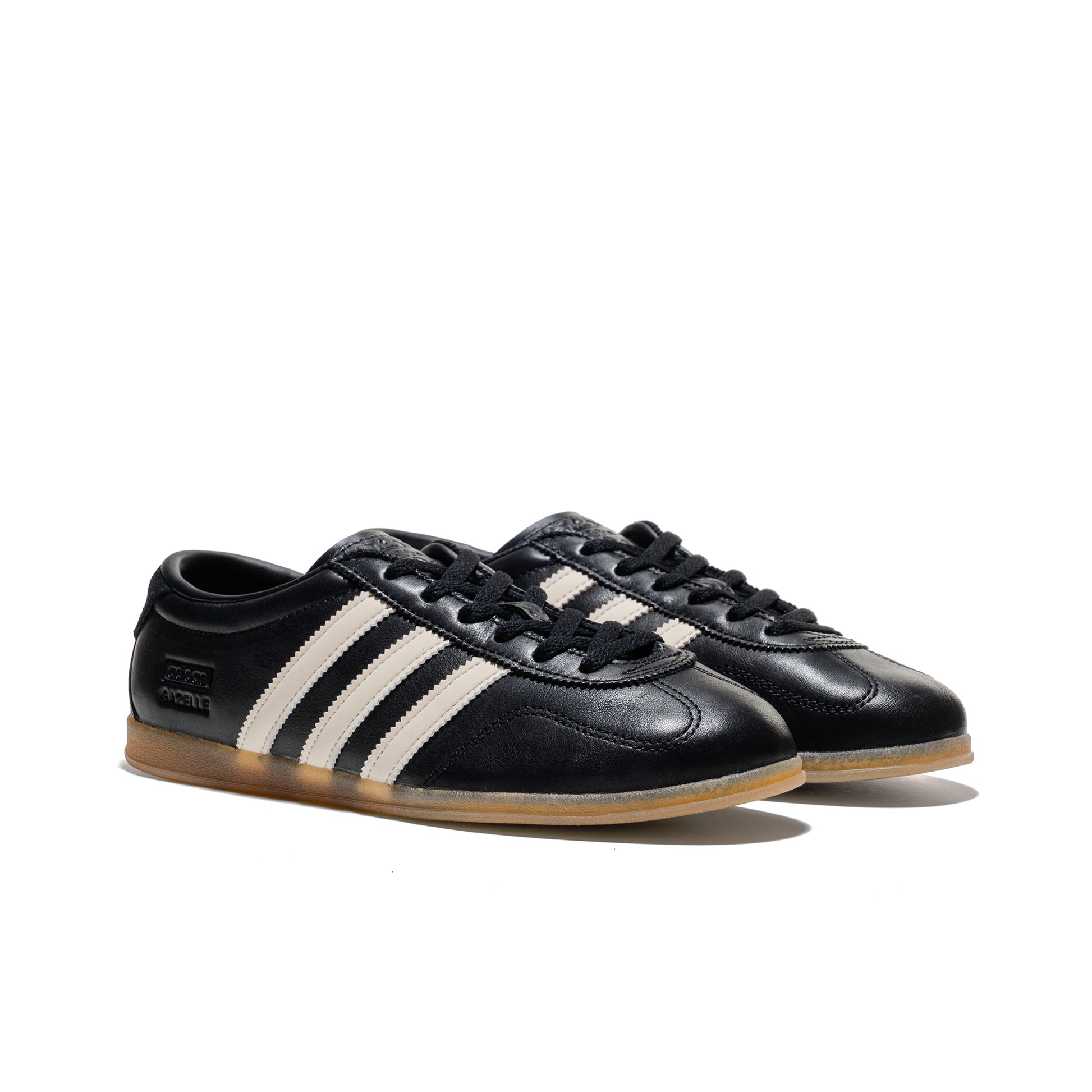 Adidas Originals Gazelle Lo Pro W Core Black/Chalk White/Gum  - IH1929