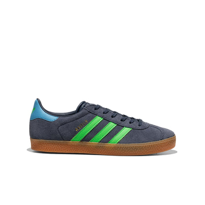Adidas Originals Gazelle J Shadow Navy/Screaming Green  - IH6466