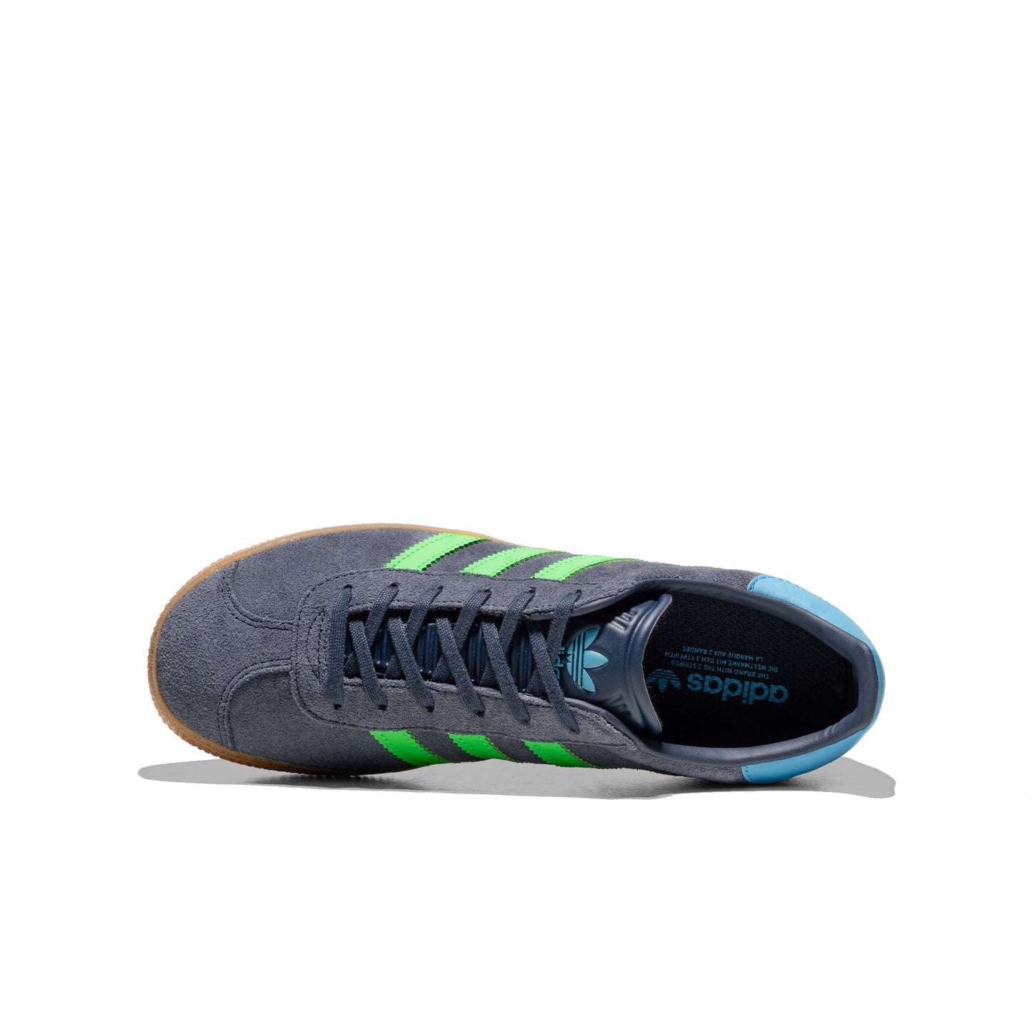 Adidas Originals Gazelle J Shadow Navy/Screaming Green  - IH6466