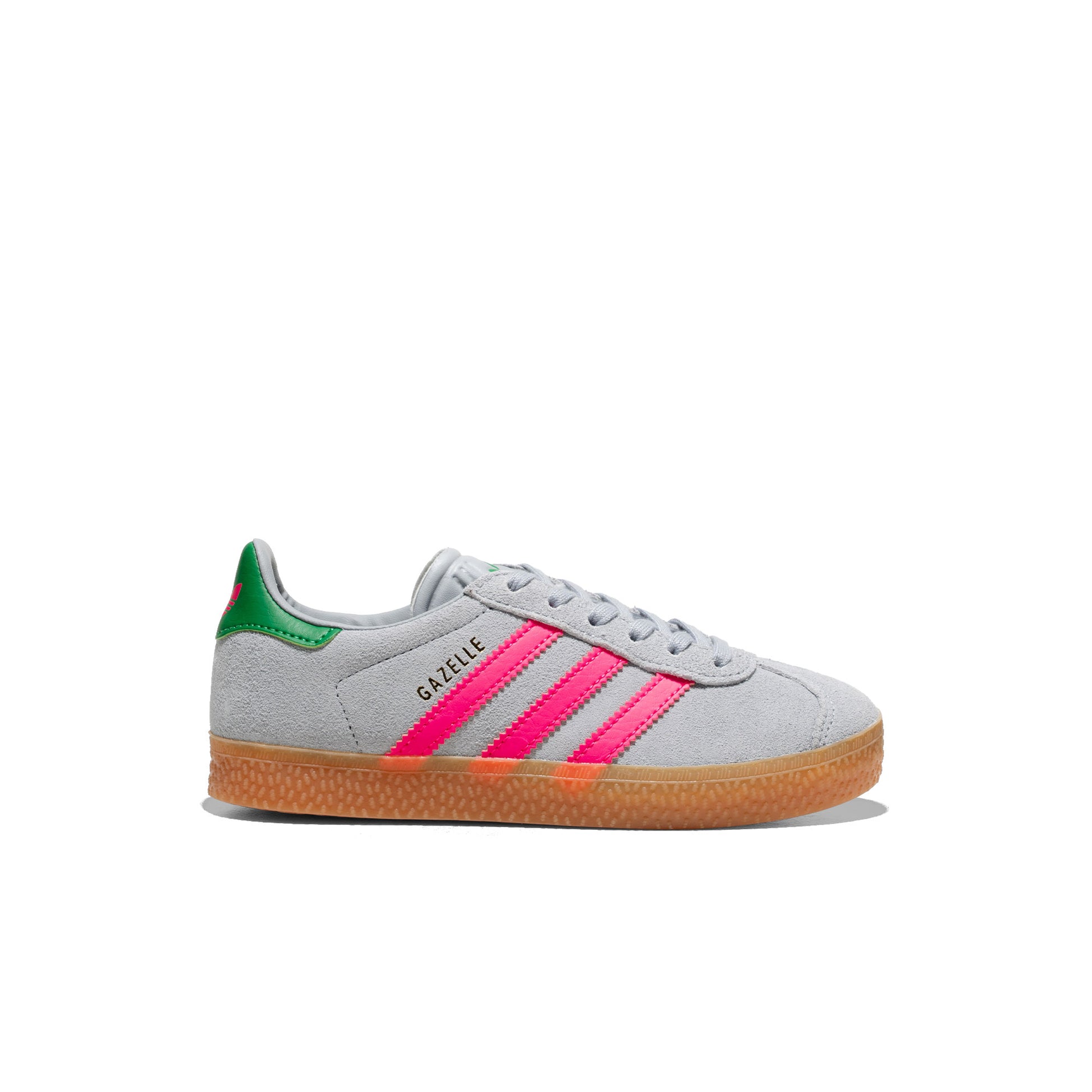 Adidas Originals Gazelle C Halo Silver/Lucid Pink/Green  - IH6472