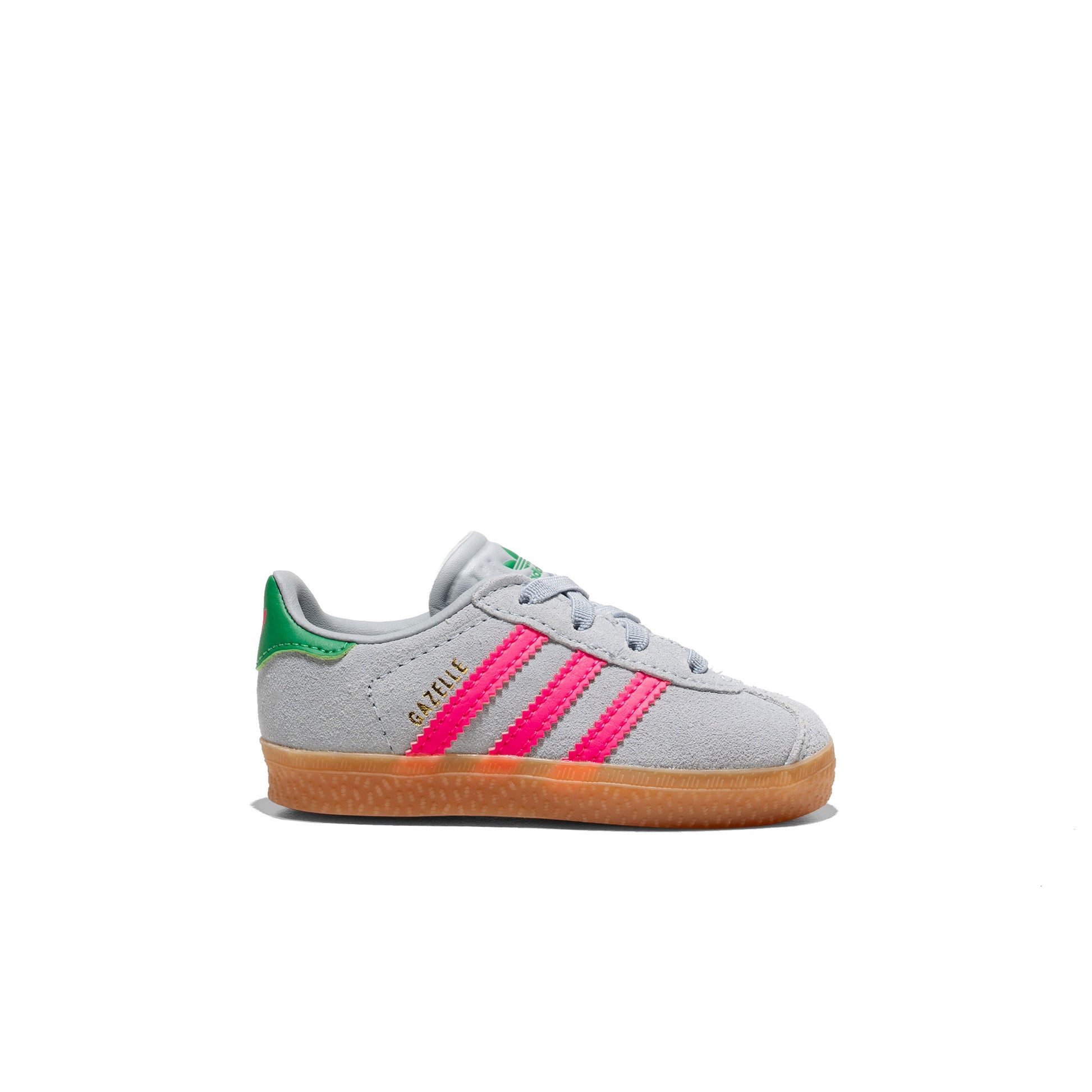 Adidas Originals Gazelle CF EL I Halo Silver/Lucid Pink/Gree  - IH6477