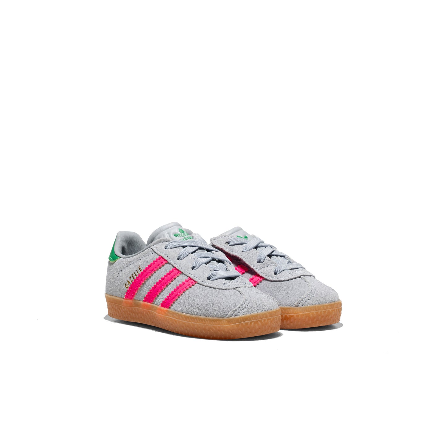 Adidas Originals Gazelle CF EL I Halo Silver/Lucid Pink/Gree  - IH6477