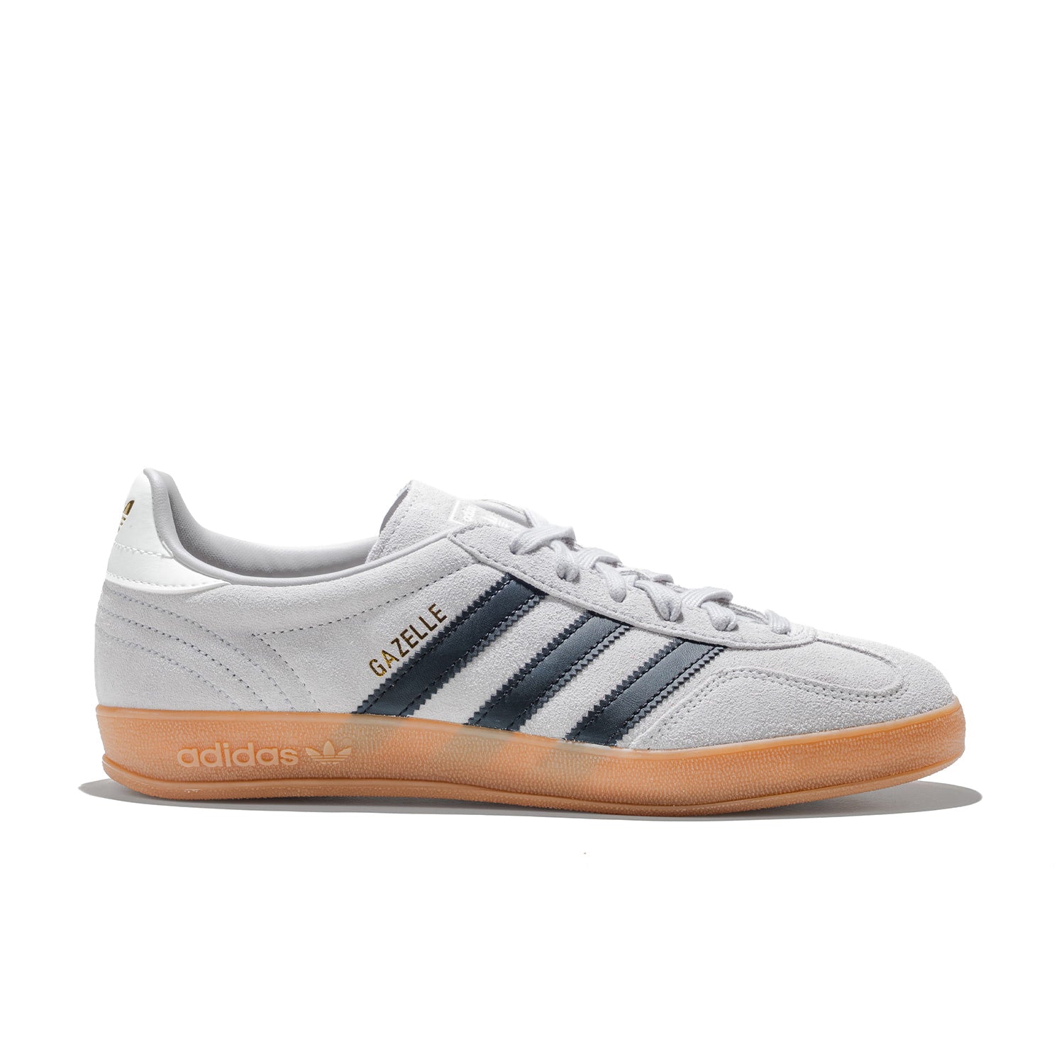 Adidas Originals Gazelle Indoor Grey Two/Core Black/Gum  - IH9655