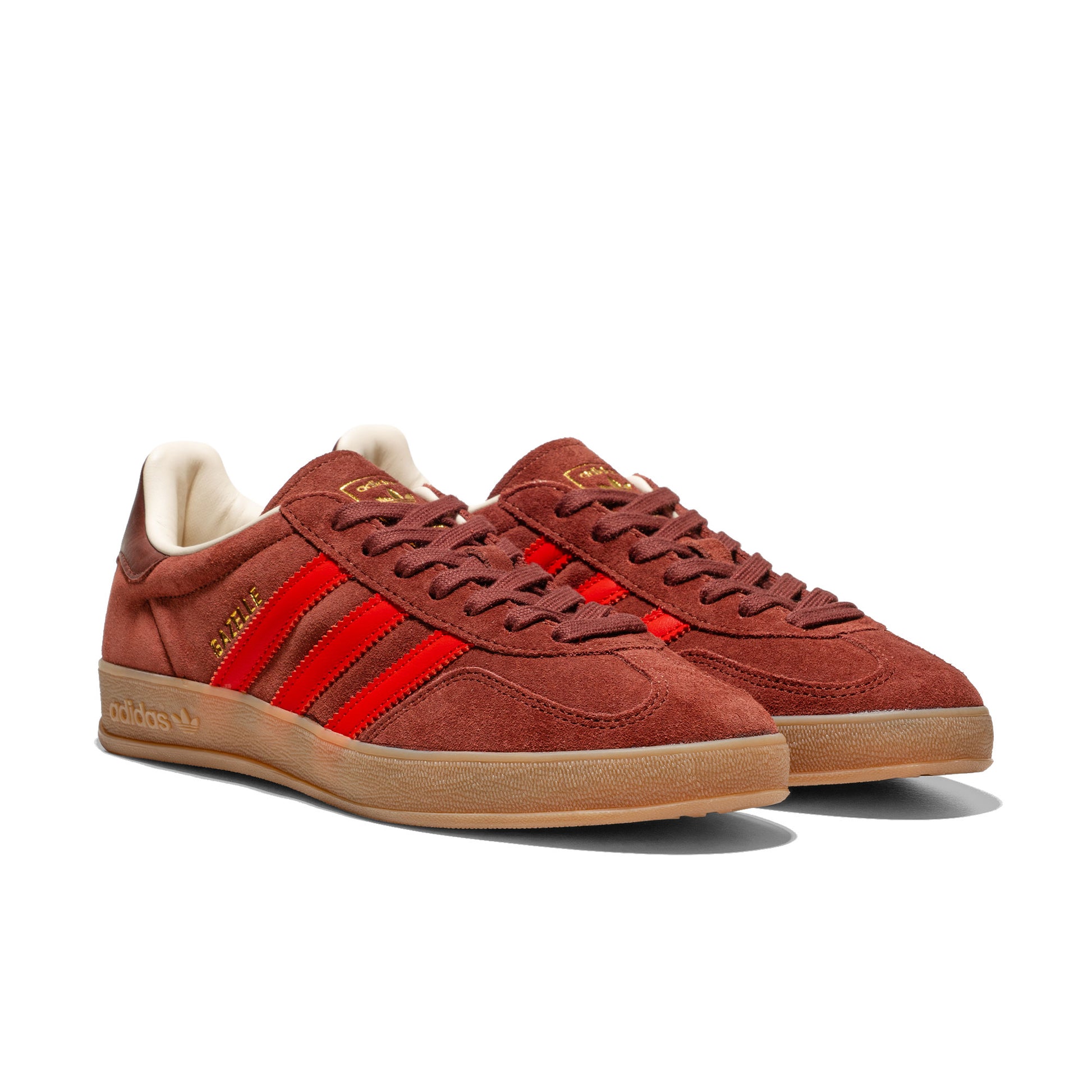 Adidas Originals Gazelle Indoor Fox Brown/Red/Gum  - IH9661
