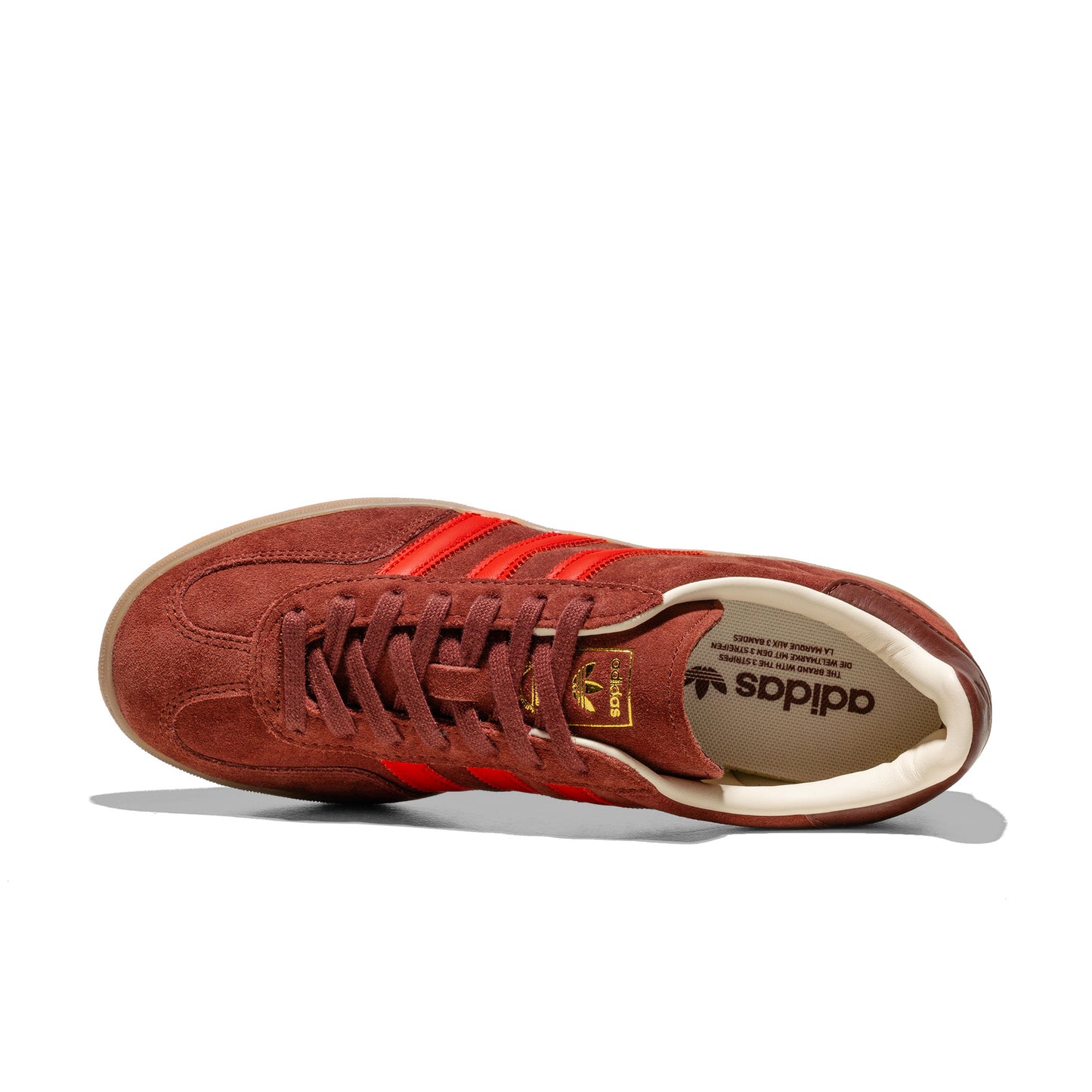 Adidas Originals Gazelle Indoor Fox Brown/Red/Gum  - IH9661