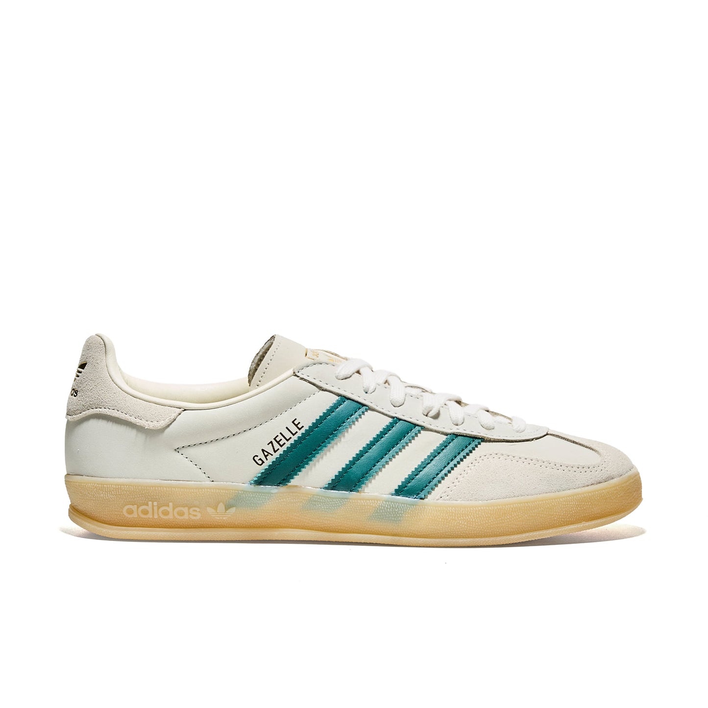 Adidas Originals Gazelle Indoor Cream White/Collegiate Green  - IH9675