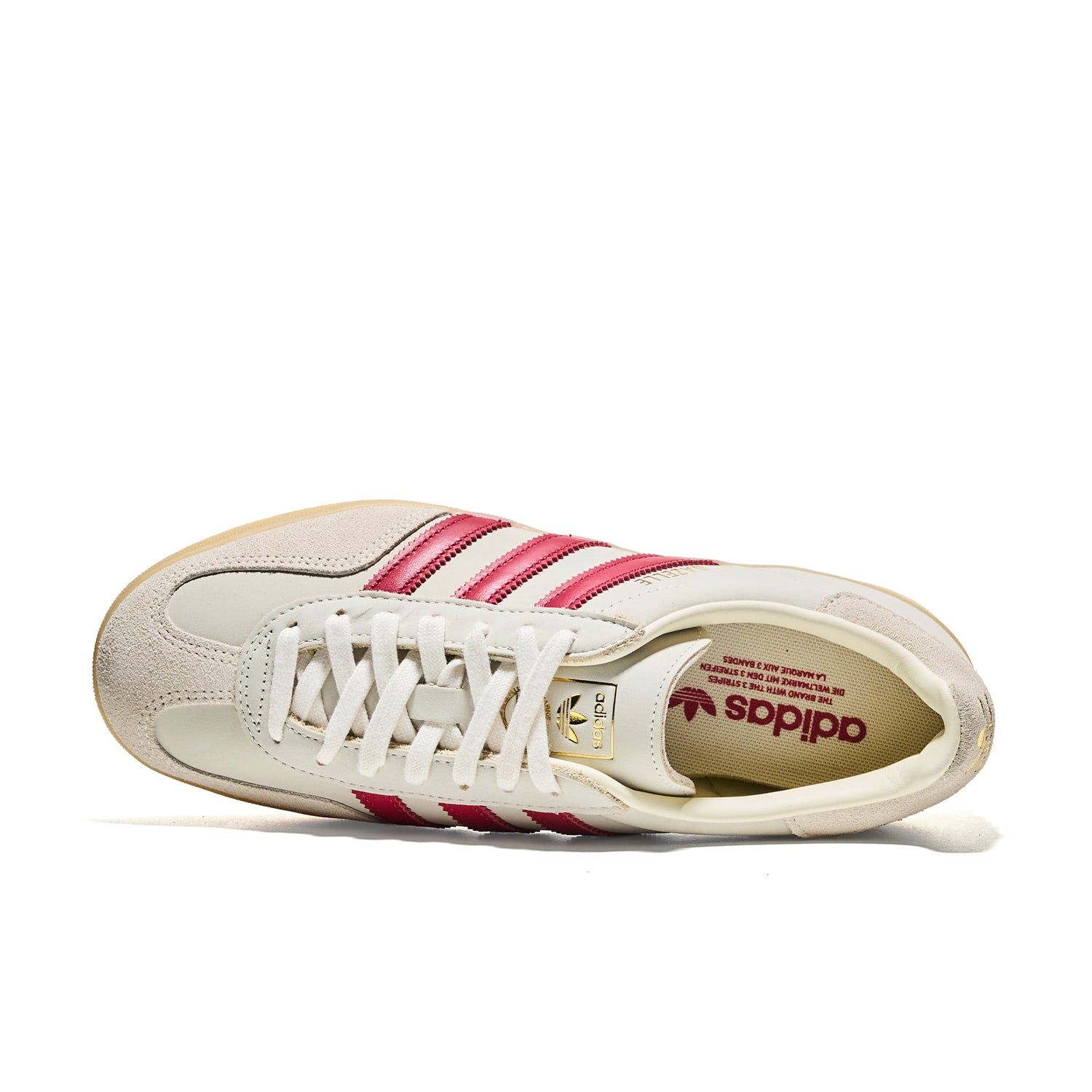 Adidas Originals Gazelle Indoor Cream White/Team Victory Red  - IH9676