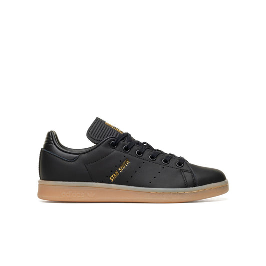 Adidas Originals Stan Smith J Core Black/Core Black/Gum  - II0009