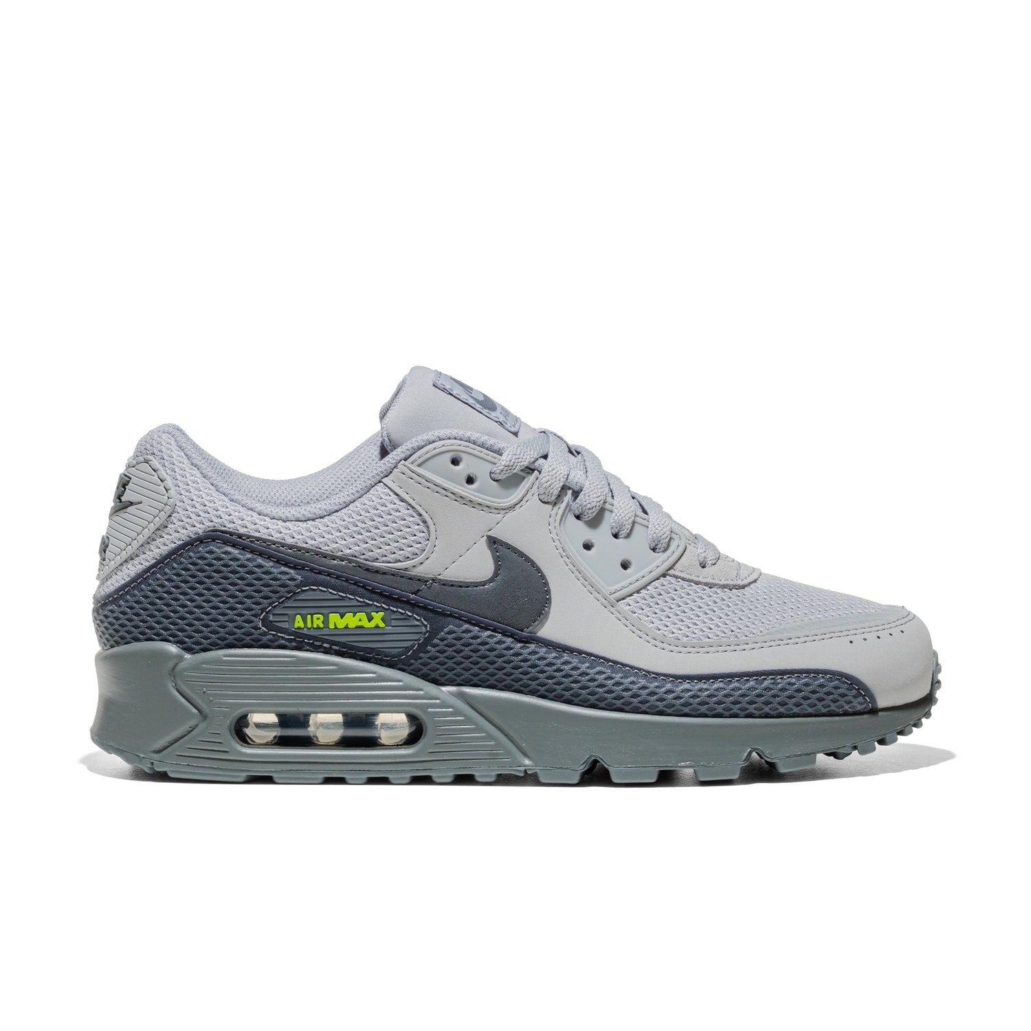 Nike Air Max 90 PRM Light Smoke Grey/Iron Grey-Smoke Grey  - IM5759-004