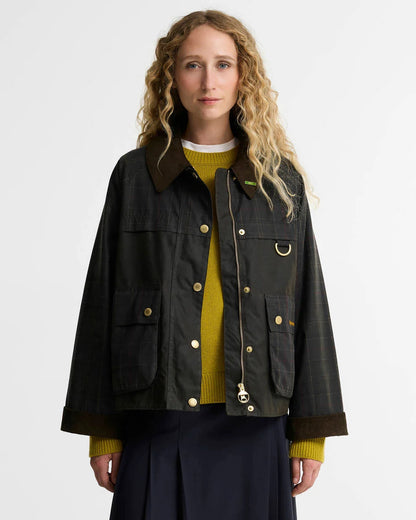 Barbour Tartan Reimagined Icons Tartan Spey Wax Jackt