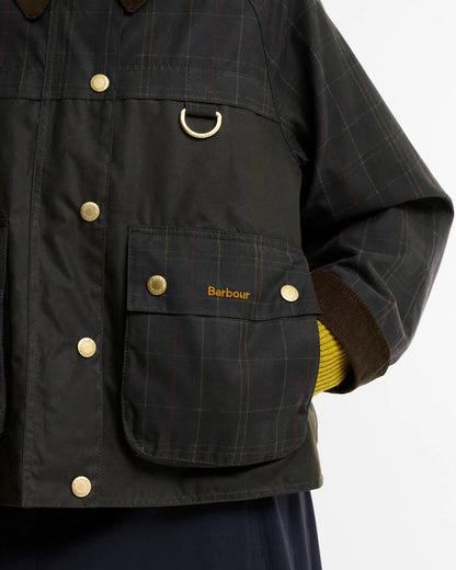 Barbour Tartan Reimagined Icons Tartan Spey Wax Jackt