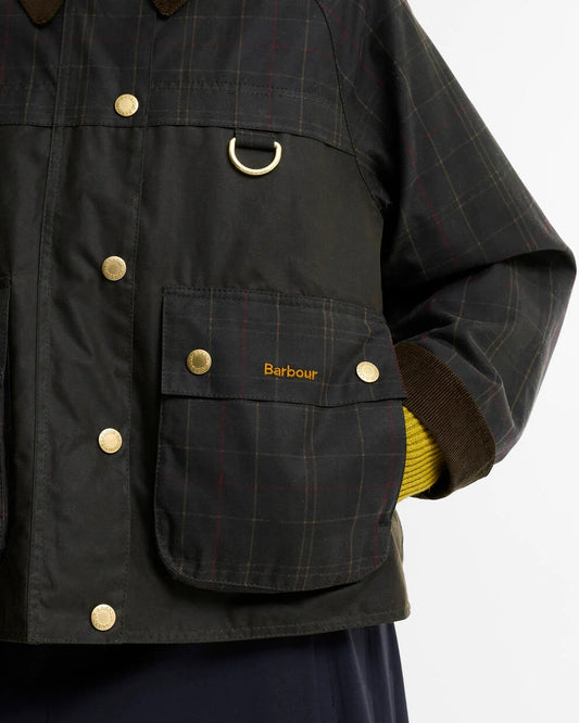 Barbour Tartan Reimagined Icons Tartan Spey Wax Jackt