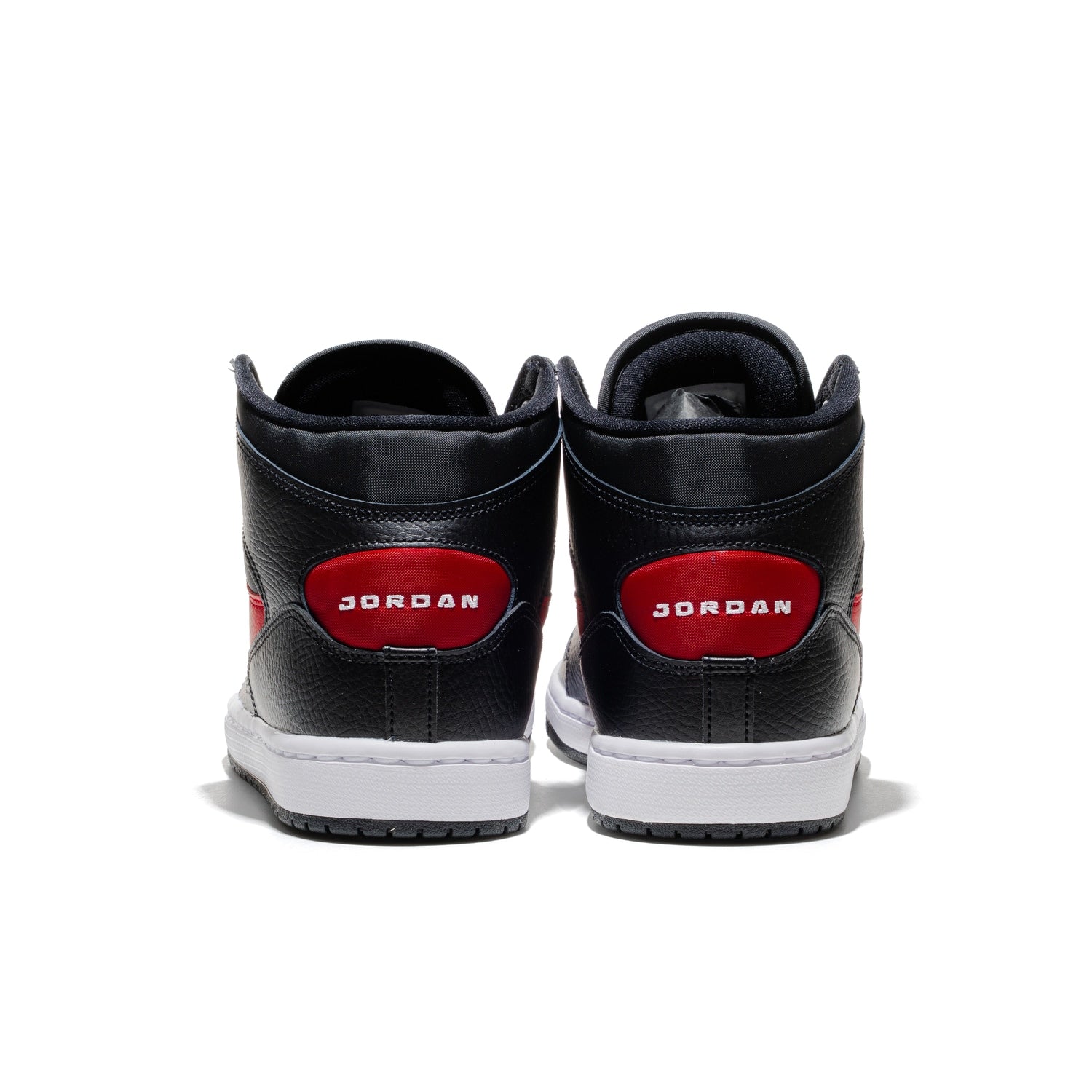 Jordan Court Connect Mid Black/Black-Gym Red-White  - IQ5685-006