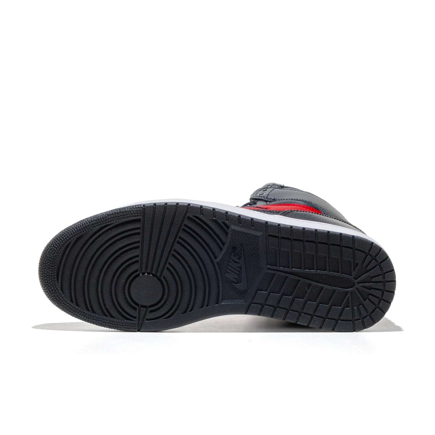 Jordan Court Connect Mid Black/Black-Gym Red-White  - IQ5685-006