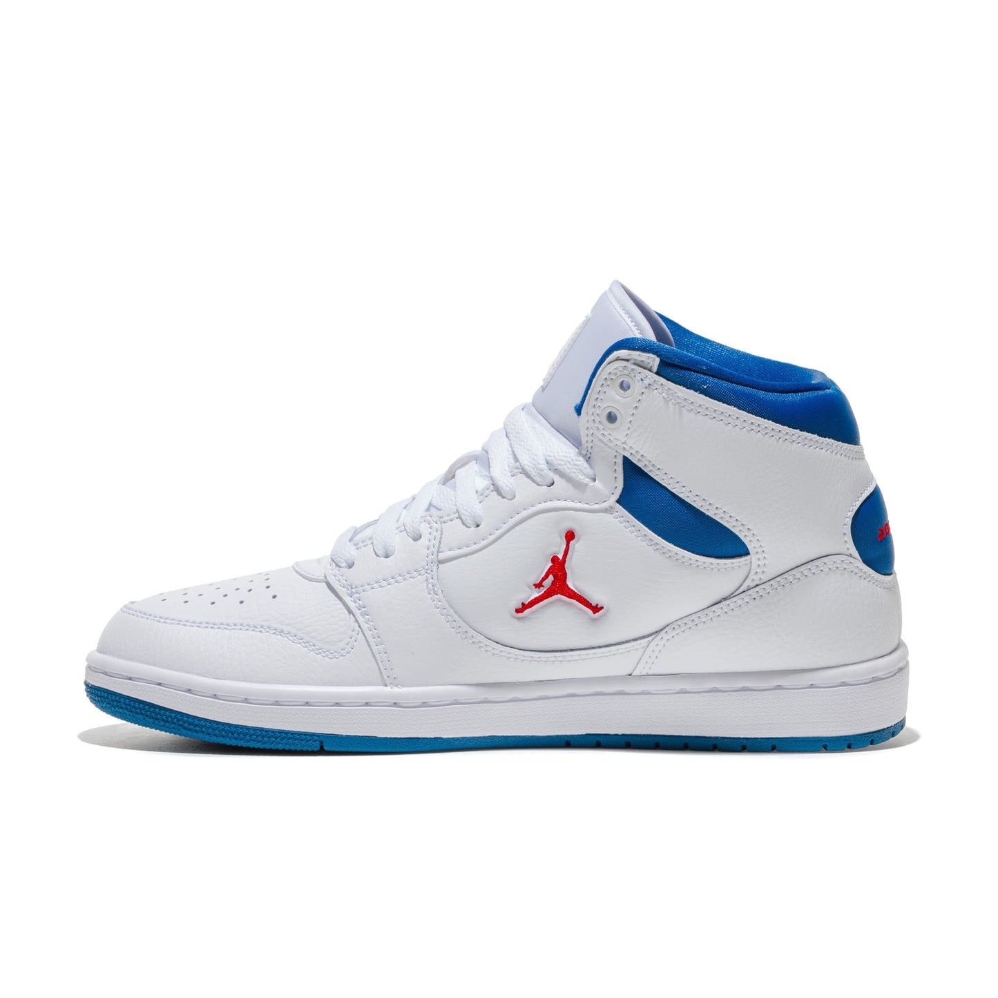 Jordan Court Connect Mid White/Fire Red-True Blue  - IQ5685-102