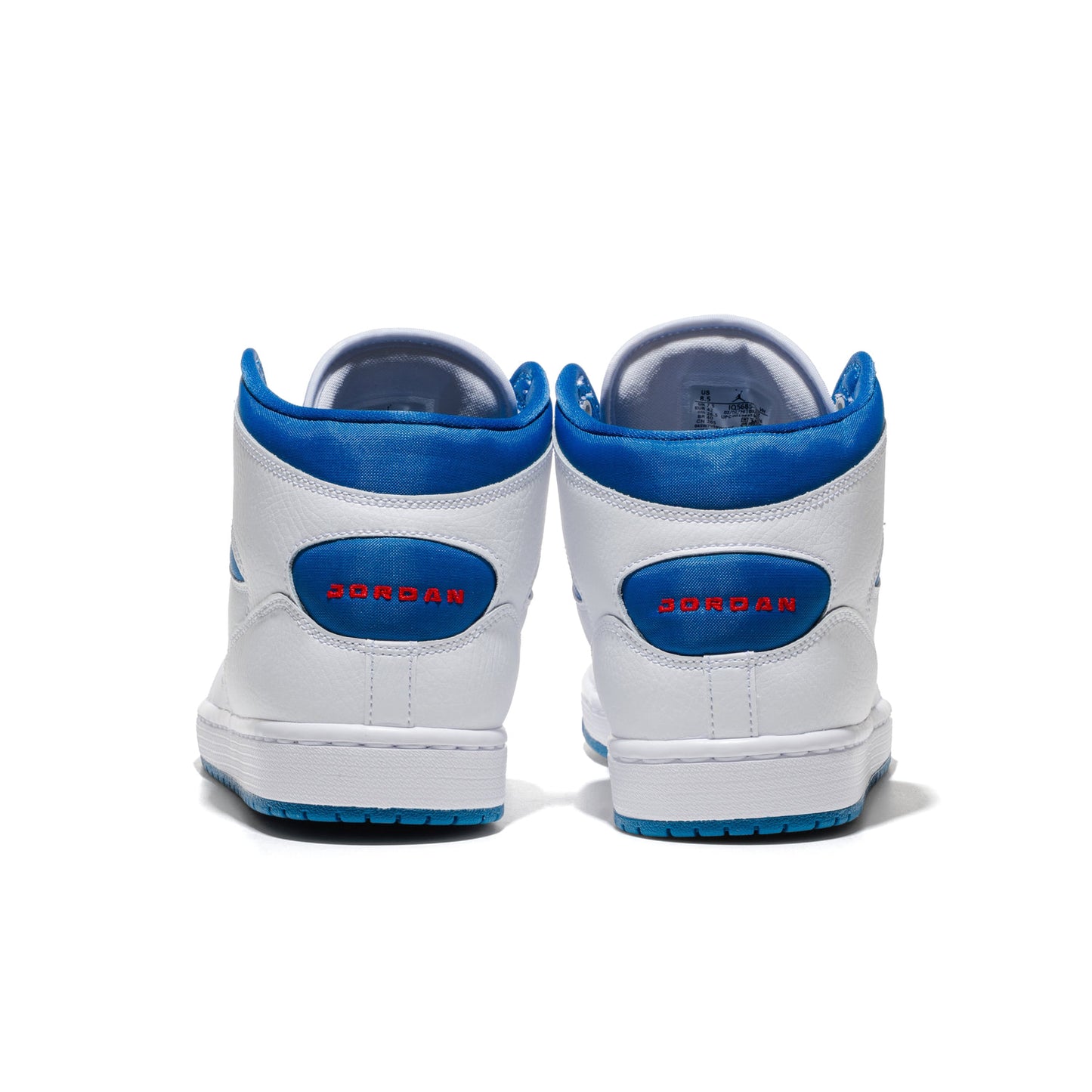 Jordan Court Connect Mid White/Fire Red-True Blue  - IQ5685-102