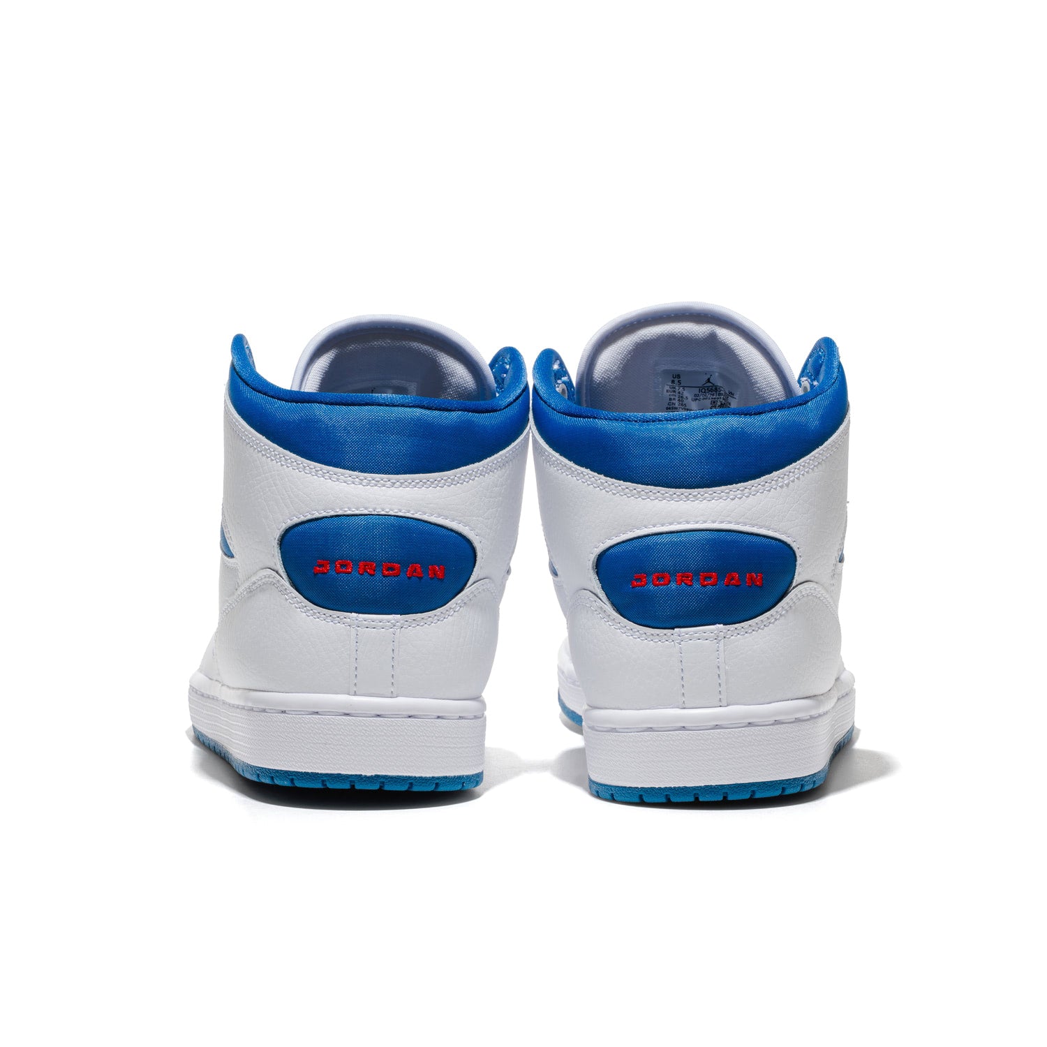 Jordan Court Connect Mid White/Fire Red-True Blue  - IQ5685-102