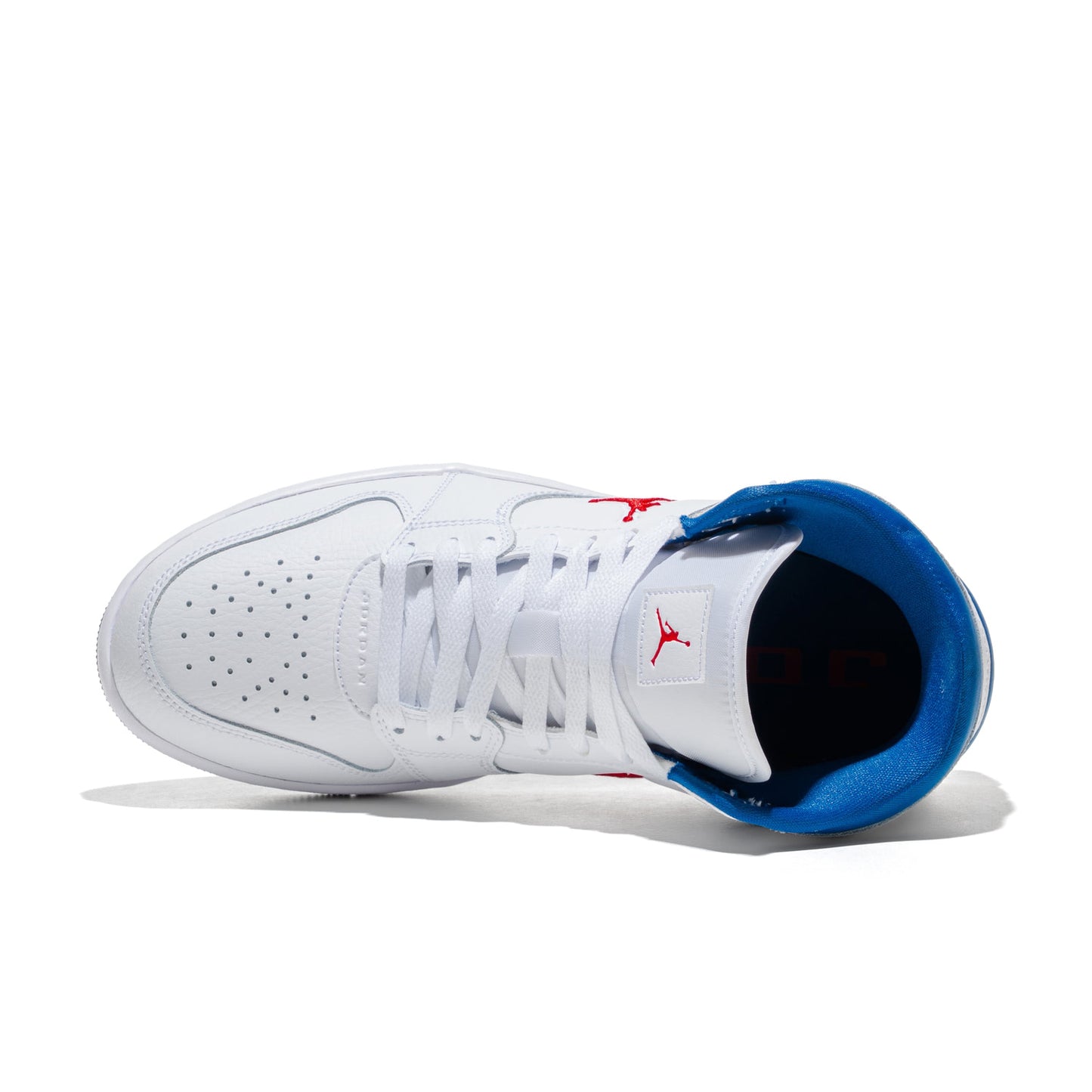 Jordan Court Connect Mid White/Fire Red-True Blue  - IQ5685-102