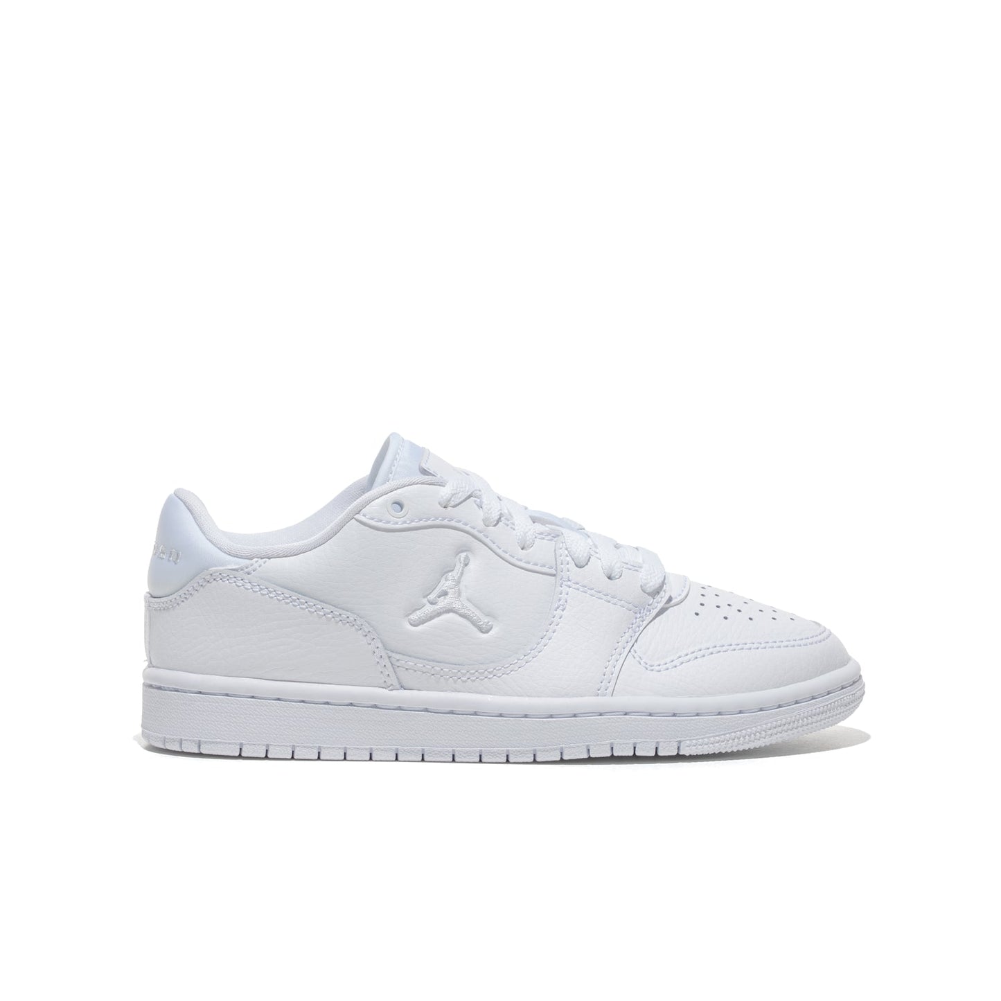 Jordan Court Connect Low (GS) White/Pure Platinum  - IQ6016-100