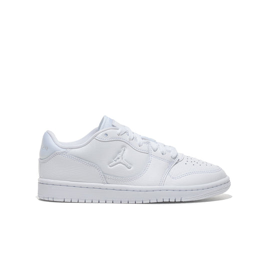 Jordan Court Connect Low (GS) White/Pure Platinum  - IQ6016-100