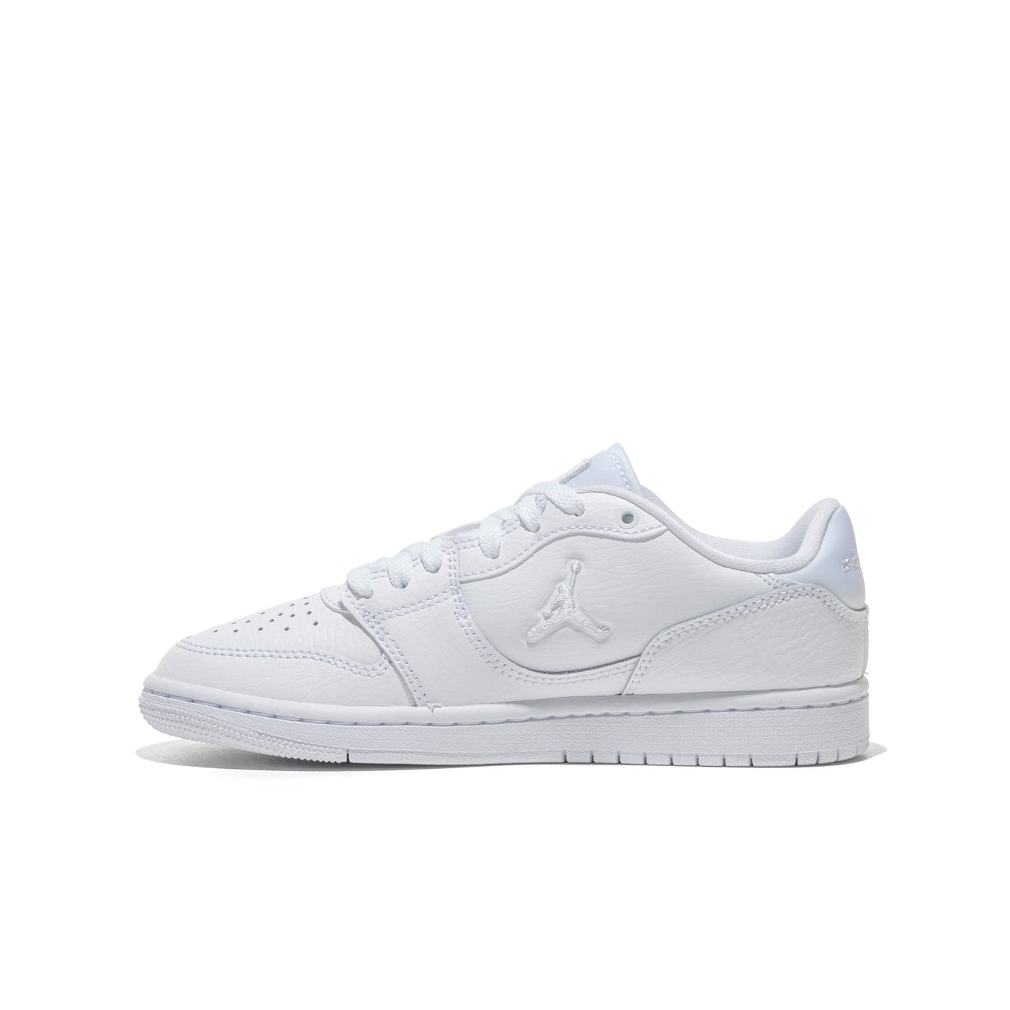 Jordan Court Connect Low (GS) White/Pure Platinum  - IQ6016-100