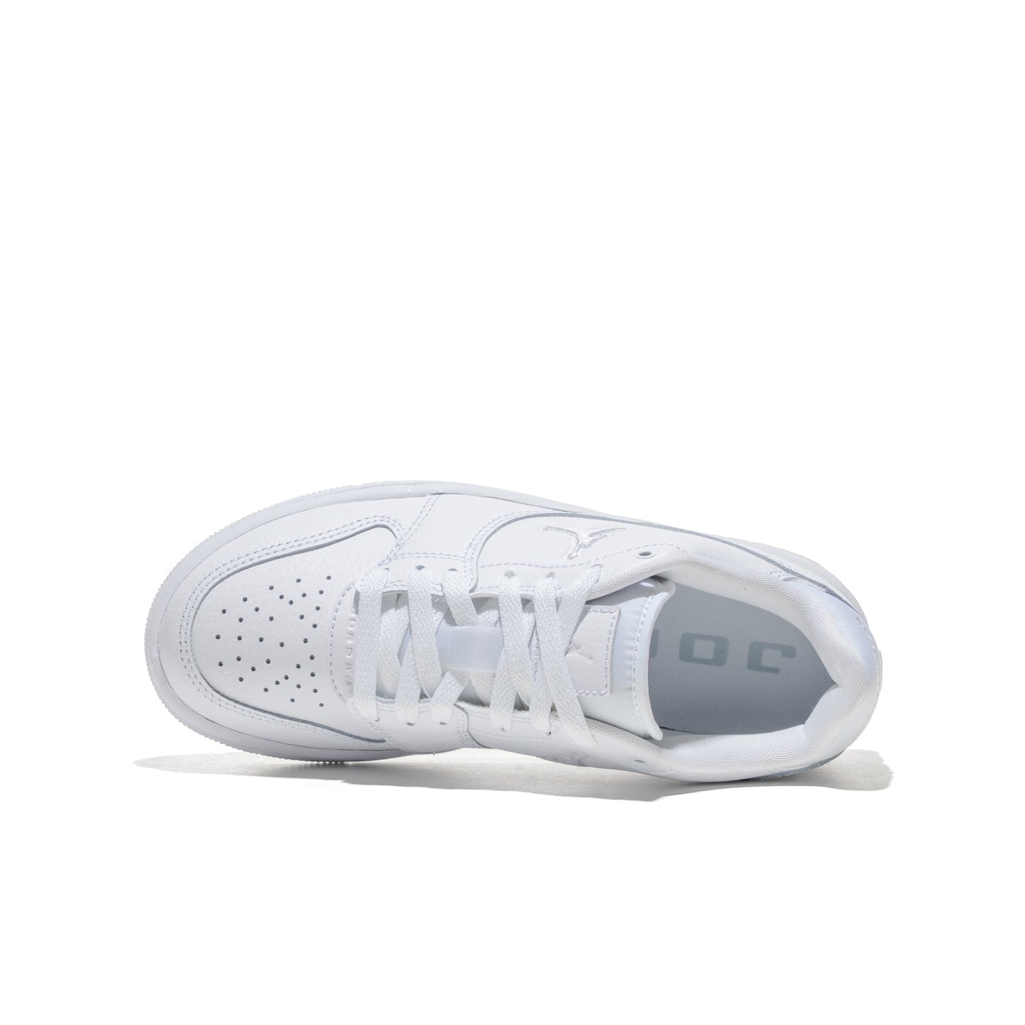 Jordan Court Connect Low (GS) White/Pure Platinum  - IQ6016-100