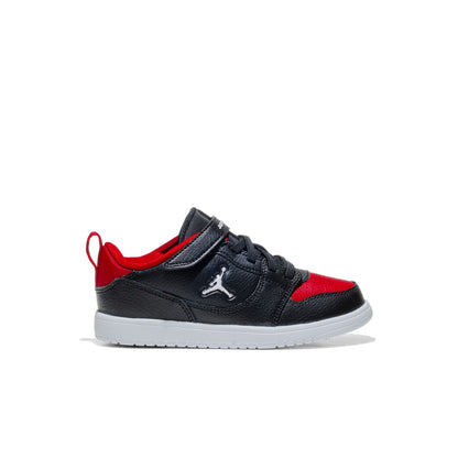 Jordan Court Connect Low (PS) Black/White-Gym Red  - IQ6046-003