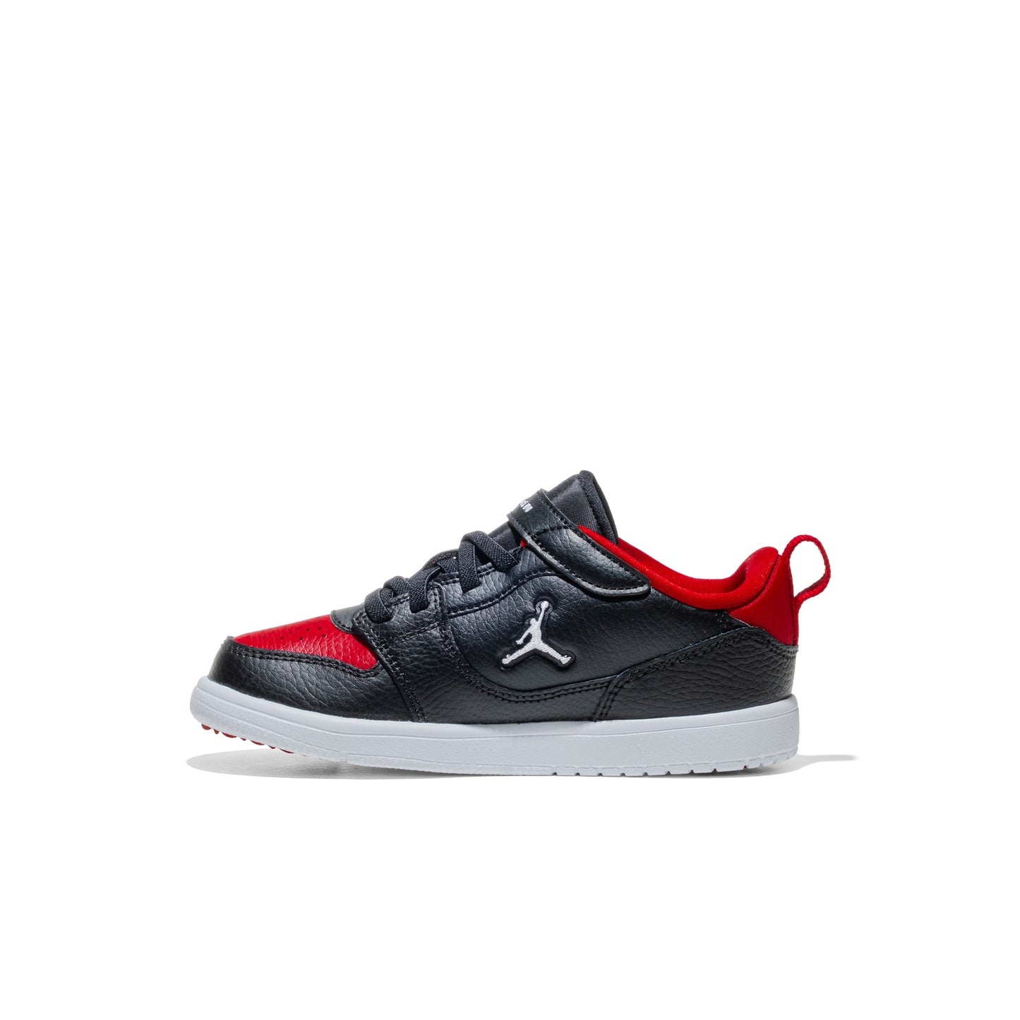 Jordan Court Connect Low (PS) Black/White-Gym Red  - IQ6046-003