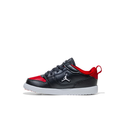 Jordan Court Connect Low (PS) Black/White-Gym Red  - IQ6046-003