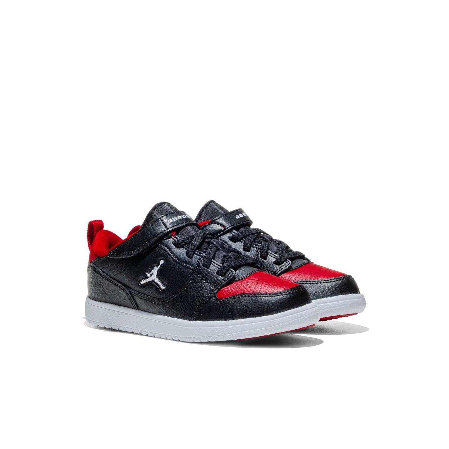 Jordan Court Connect Low (PS) Black/White-Gym Red  - IQ6046-003