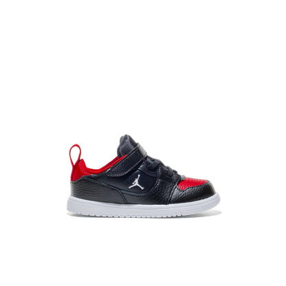 Jordan Court Connect Low (TD) Black/White-Gym Red  - IQ6047-003