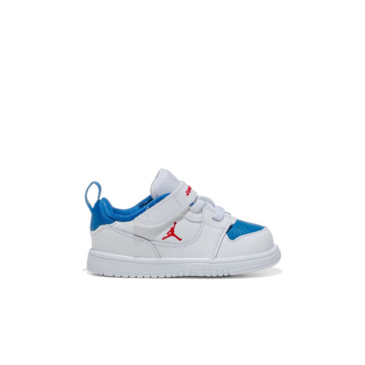 Jordan Court Connect Low (TD) White/Fire Red-True Blue  - IQ6047-104