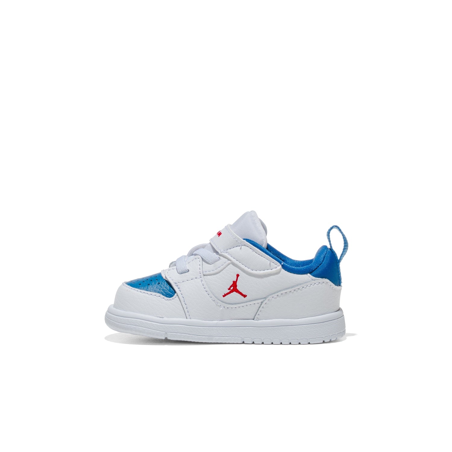 Jordan Court Connect Low (TD) White/Fire Red-True Blue  - IQ6047-104