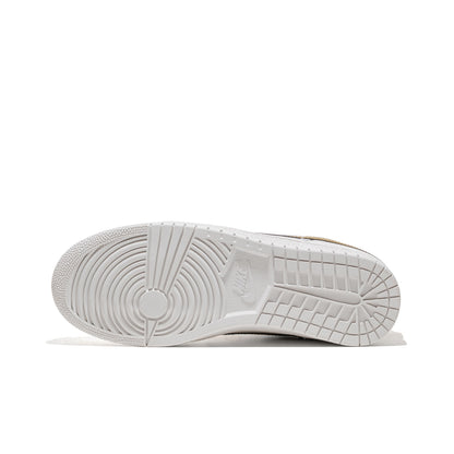 Jordan Wmns Air Jordan Skyline Low Swan/Metallic Gold-Black  - IQ6586-100