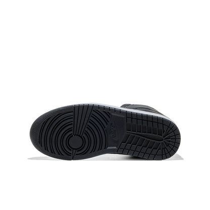 Jordan Court Connect Mid (GS) Black/Black-Gym Red-White  - IQ7694-006