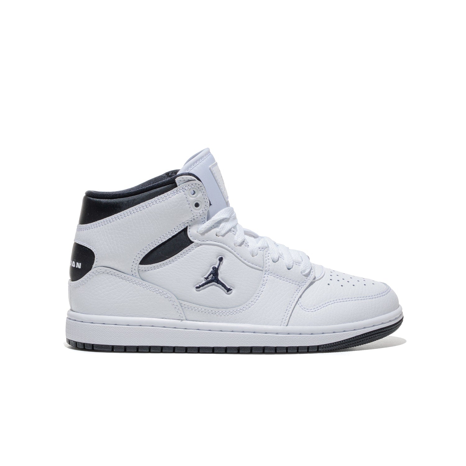 Jordan Court Connect Mid (GS) White/Black  - IQ7694-100