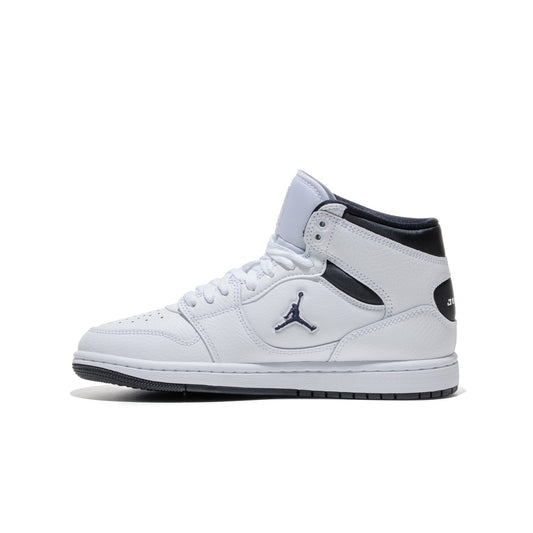 Jordan Court Connect Mid (GS) White/Black  - IQ7694-100