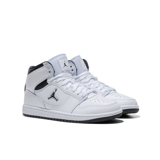 Jordan Court Connect Mid (GS) White/Black  - IQ7694-100