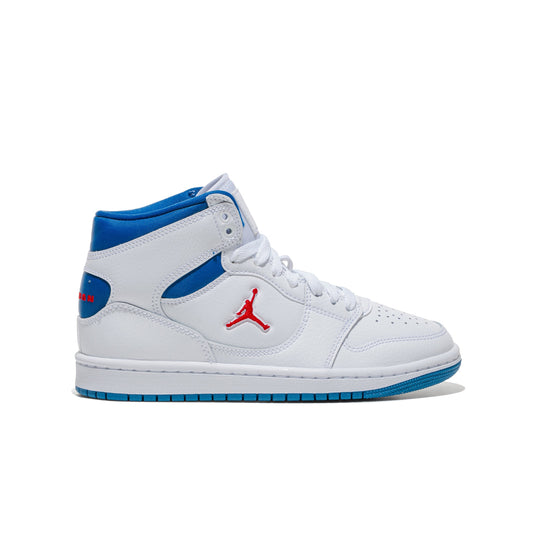 Jordan Court Connect Mid (GS) White/Fire Red-True Blue  - IQ7694-102