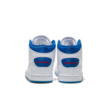 Jordan Court Connect Mid (GS) White/Fire Red-True Blue  - IQ7694-102