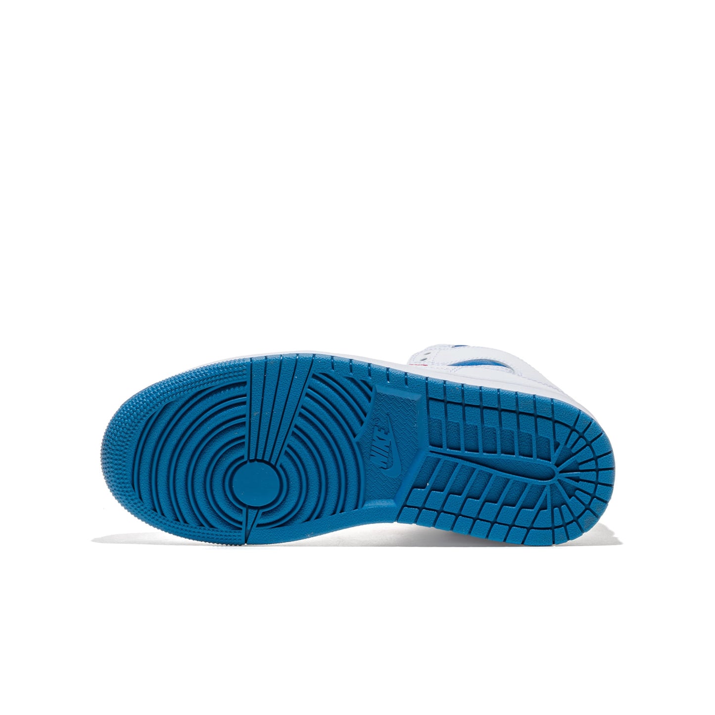 Jordan Court Connect Mid (GS) White/Fire Red-True Blue  - IQ7694-102