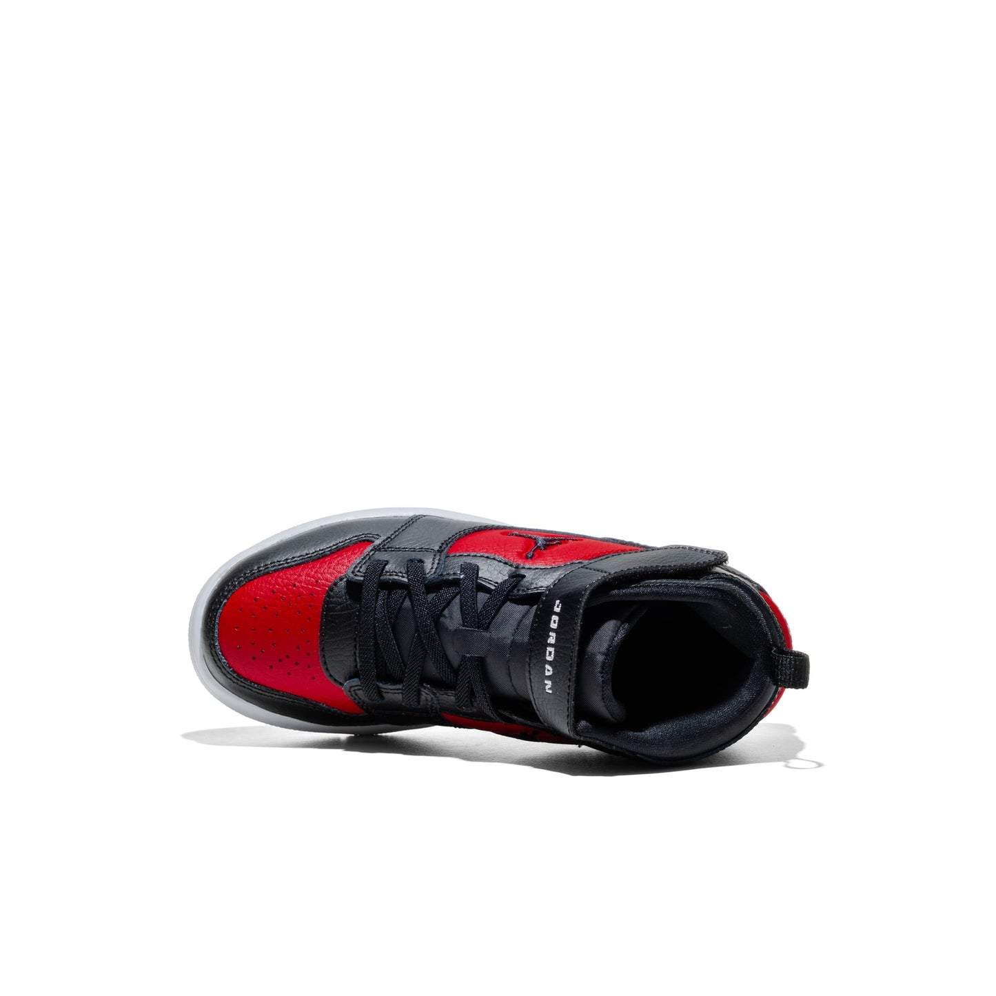 Jordan Court Connect Mid (PS) Black/Black-Gym Red-White  - IQ7700-006