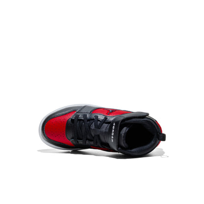 Jordan Court Connect Mid (PS) Black/Black-Gym Red-White  - IQ7700-006